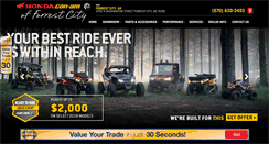 Desktop Screenshot of forrestcitypowersports.com